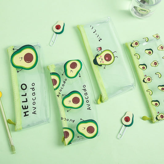 1 Pcs Pencil Case Avocado School Pencil - School Supplies Stationery