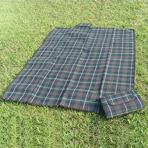 Folding Waterproof Plaid Blanket