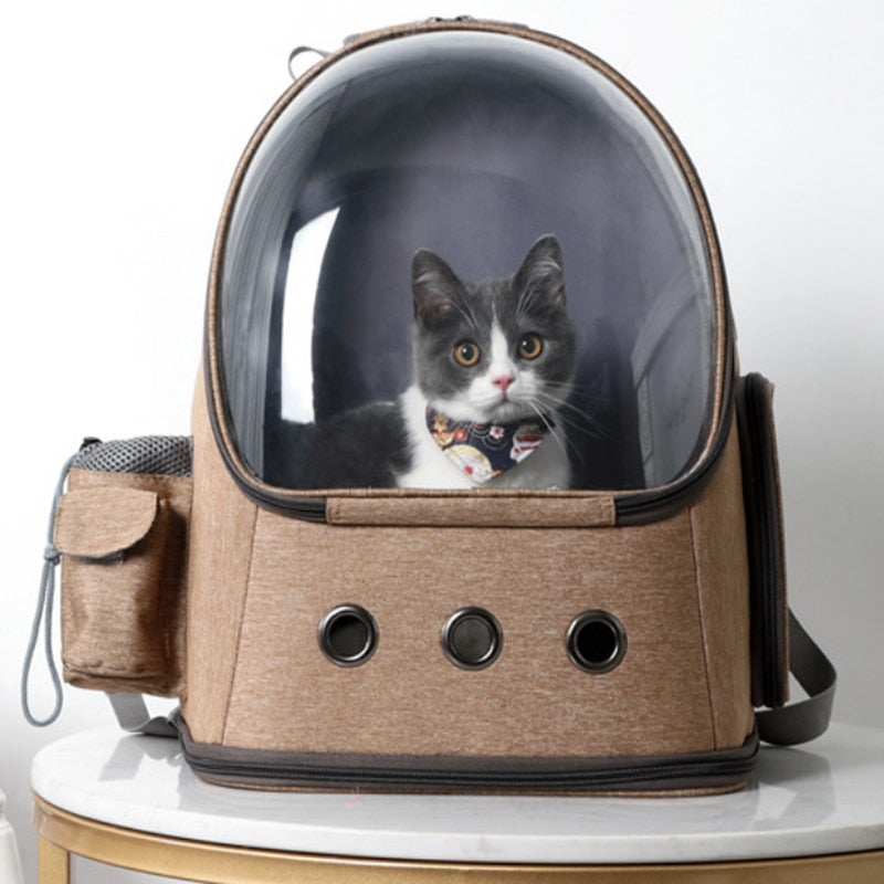 Space Capsule Bubble - Pet Backpack