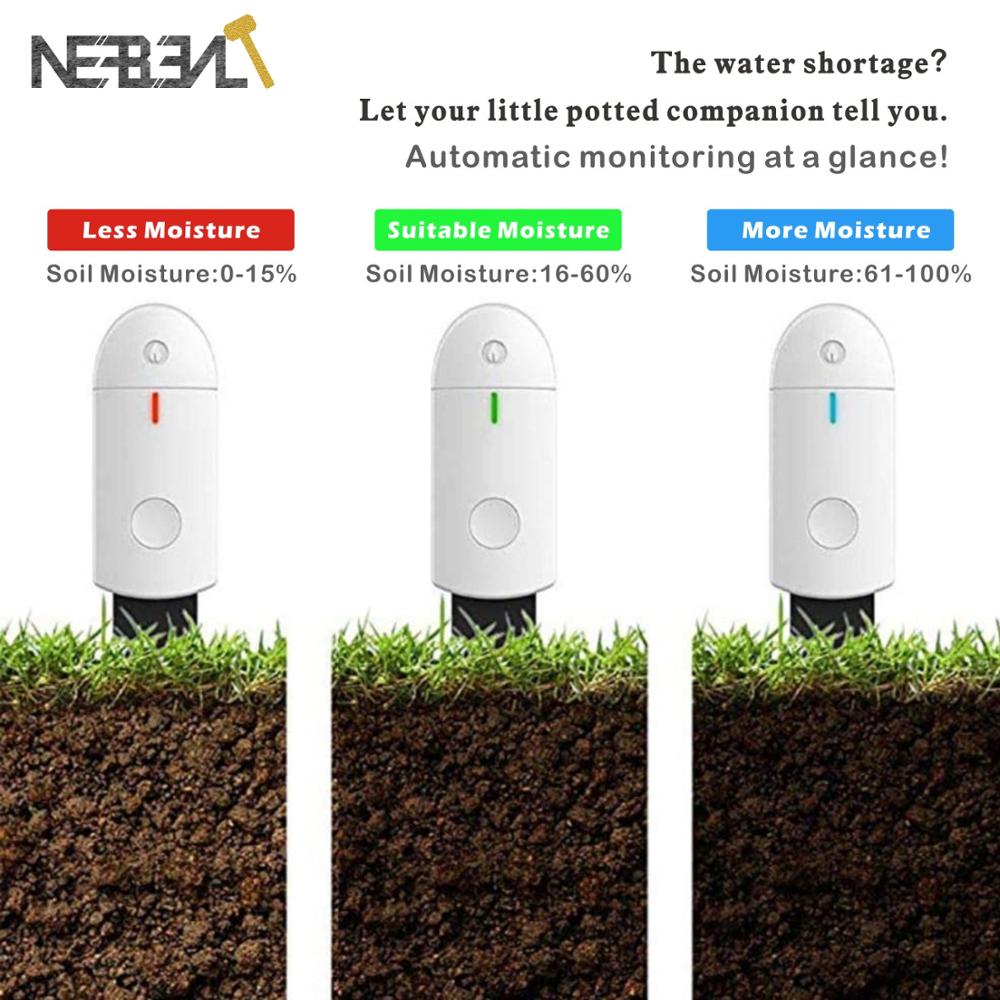 Soil Water Moisture Sensor Monitor - Testing Instrument