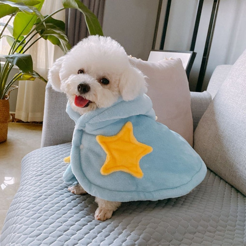 Soft Warm Pet S,all Cat / Dog Blanket - Night Robe