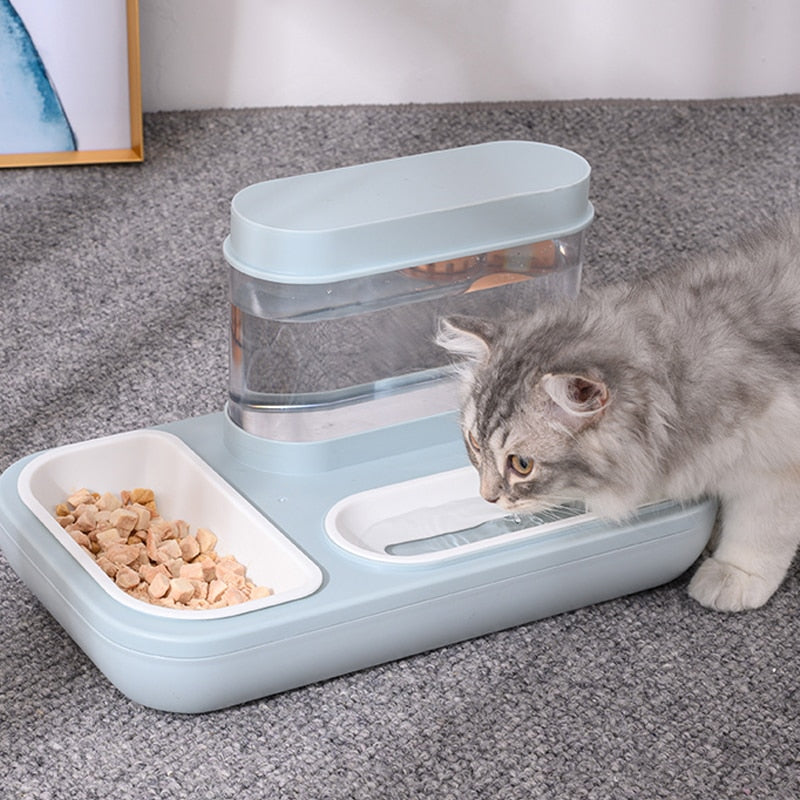 3 Style Pet Feeder Bowls - Automatic Drinking Fountain 1.5L Capacity