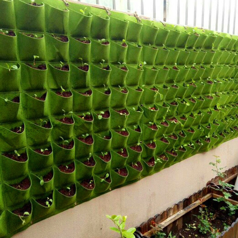 Green Pockets Growing Planter Bags Vertical Vegetable Garden