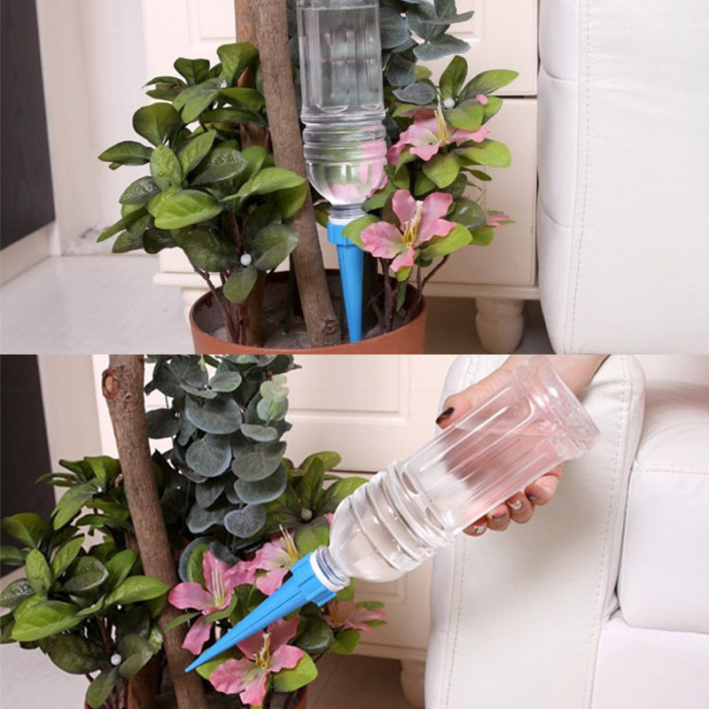 4 Pcs 4 Installed Automatic Watering Garden Supplies - Irrigation Kit System for potted plants