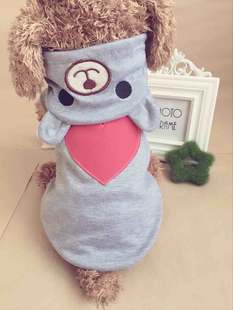 Small Dog Cotton Clothing Coat Hoodies