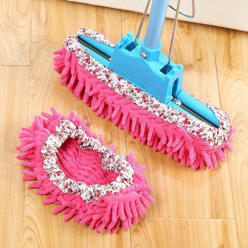 Multifunction Floor Dust Cleaning Slippers Shoes - Lazy Mopping Shoes