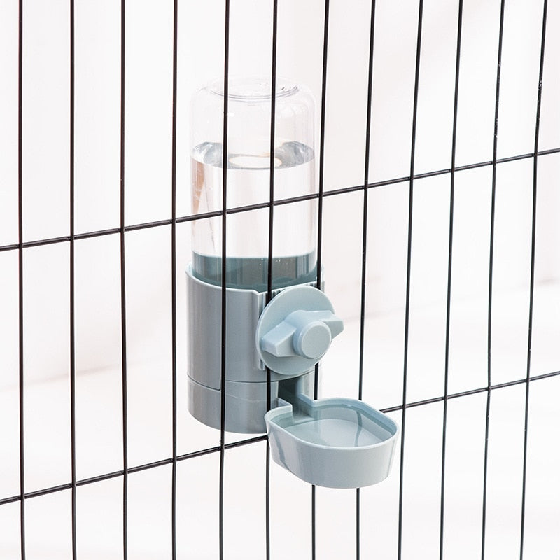 Automatic Pet Bowls Cage Hanging Feeder