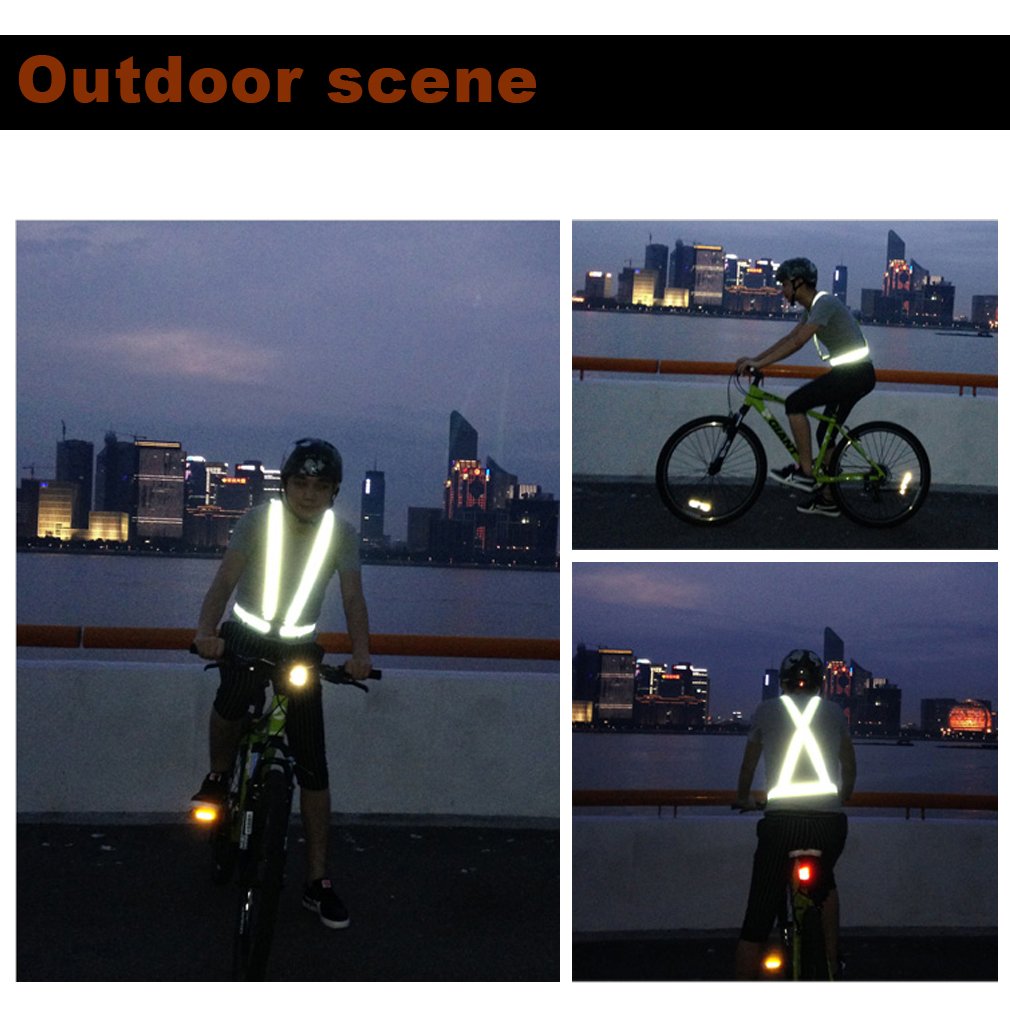 Highlight Reflective Straps - Safety Reflective Vest High Visibility