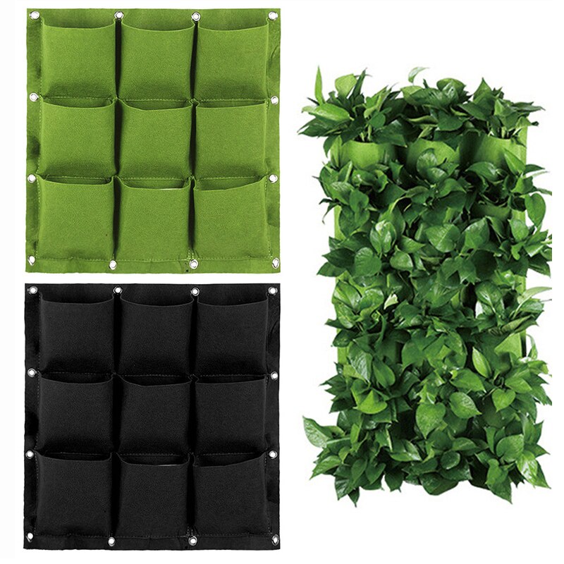 Green Pockets Growing Planter Bags Vertical Vegetable Garden