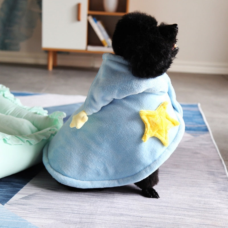 Soft Warm Pet S,all Cat / Dog Blanket - Night Robe