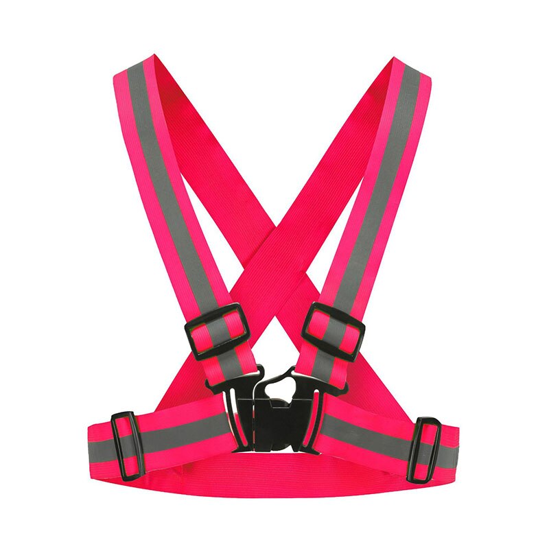 Reflective Vest High Visibility Adjustable Safety Vests - Elastic Strip