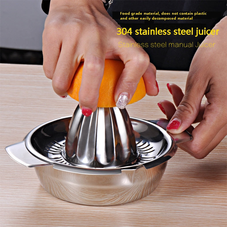 Manual Fruit Juicer 304 Stainless Steel Kitchen Tool