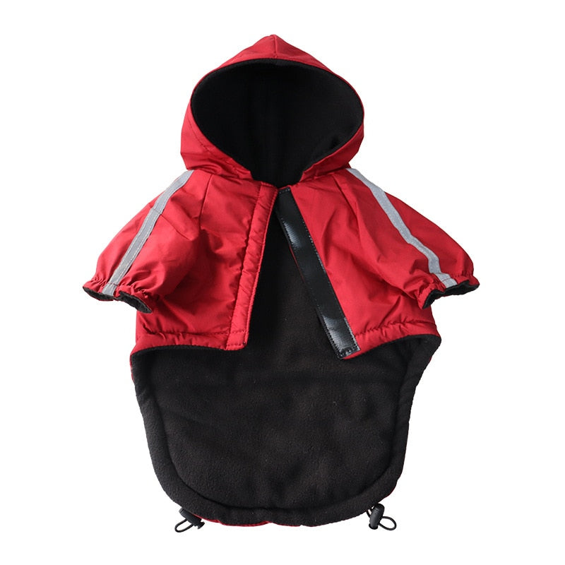 Waterproof Warm Cotton Hooded Jacket