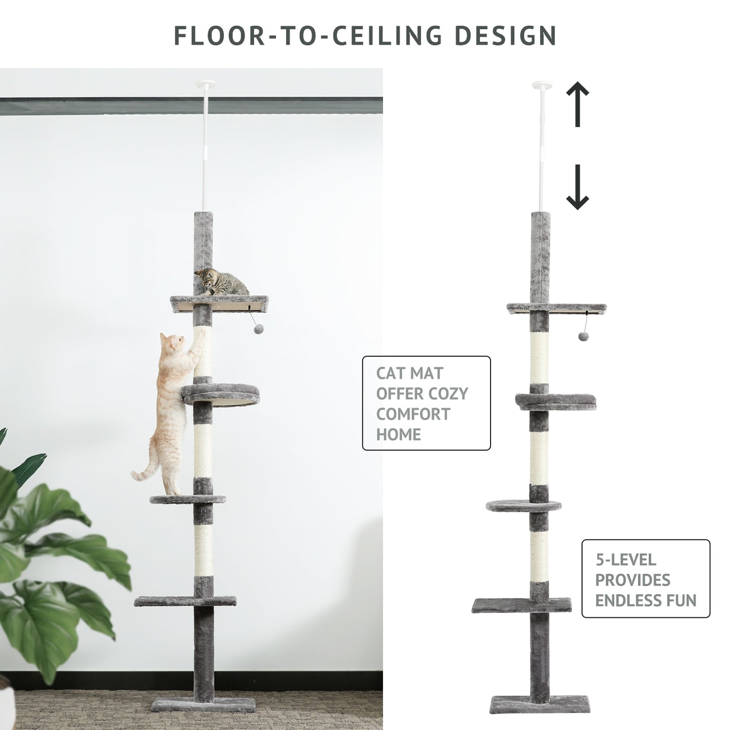 5-Level Tower Climber Tree