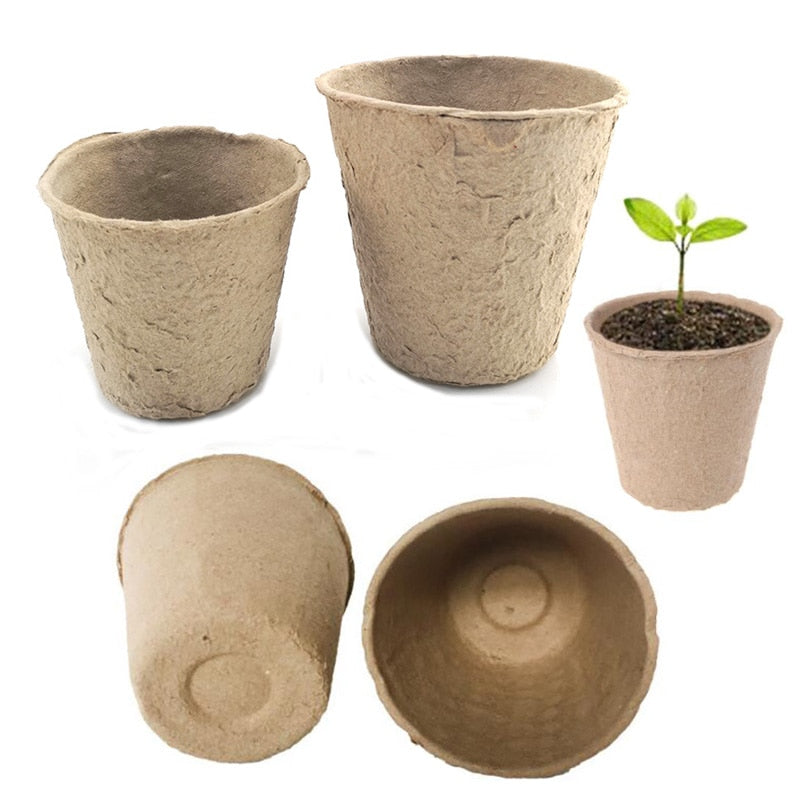 10pcs Paper Plant Nursery Cups