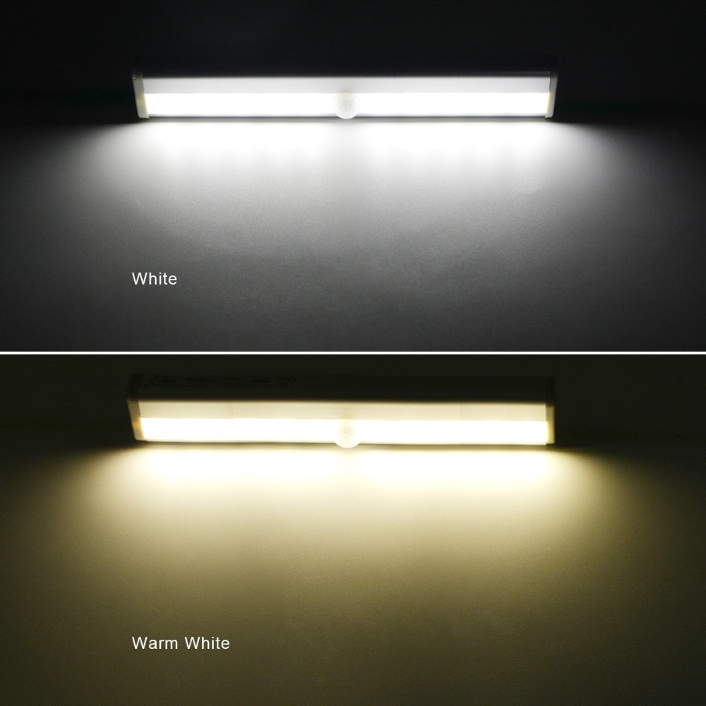 6/10 LEDs Battery Operated Wireless Motion Sensor Lights