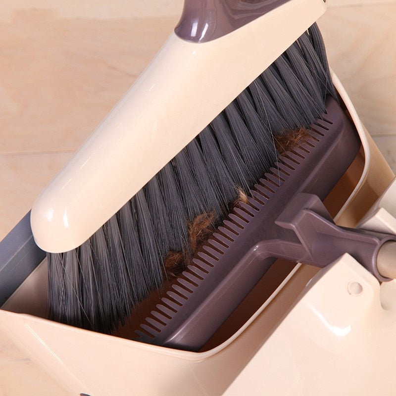 Eyliden Broom and Dustpan Set