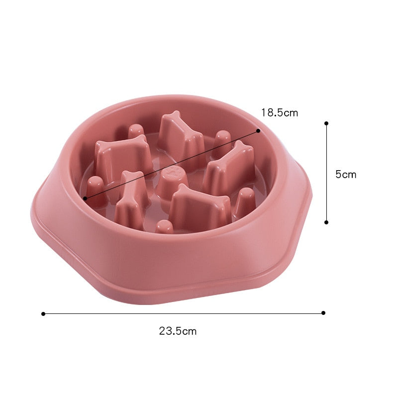 Pet Slow Feeder Bowl l