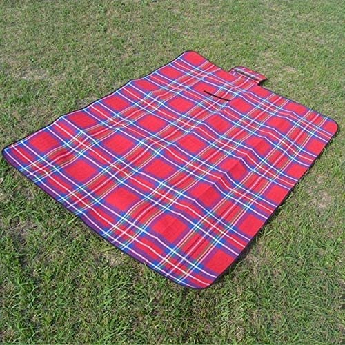 Folding Waterproof Plaid Blanket