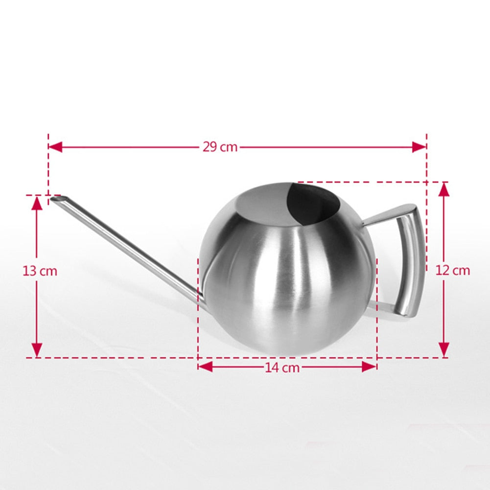 1L Stainless Steel Small Watering Can