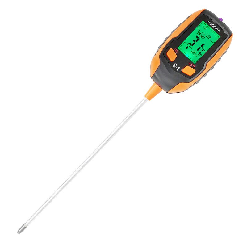 Digital 5 In 1 PH Soil Tester Moisture Acidity Tester