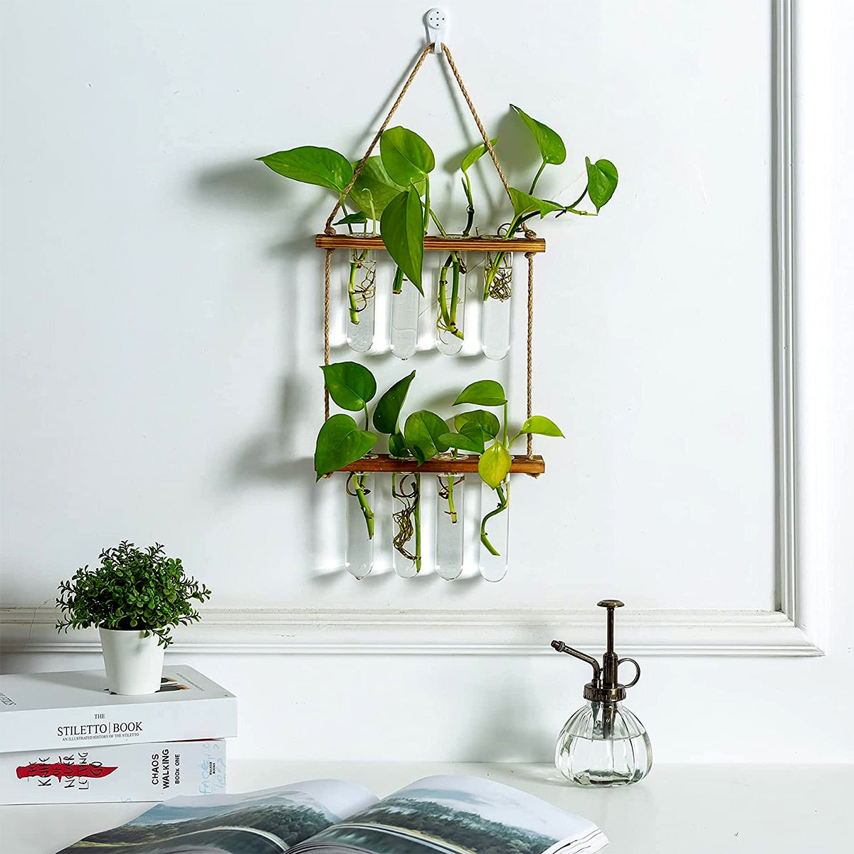 Ins Wall Hanging Glass Planter Terrarium Container