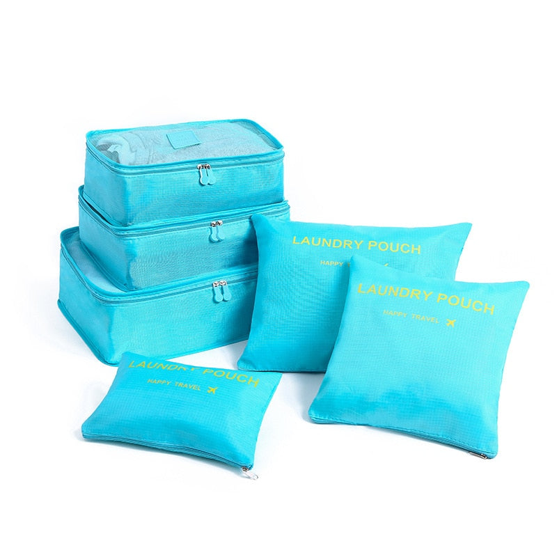 6 PCS Travel Storage Cubes