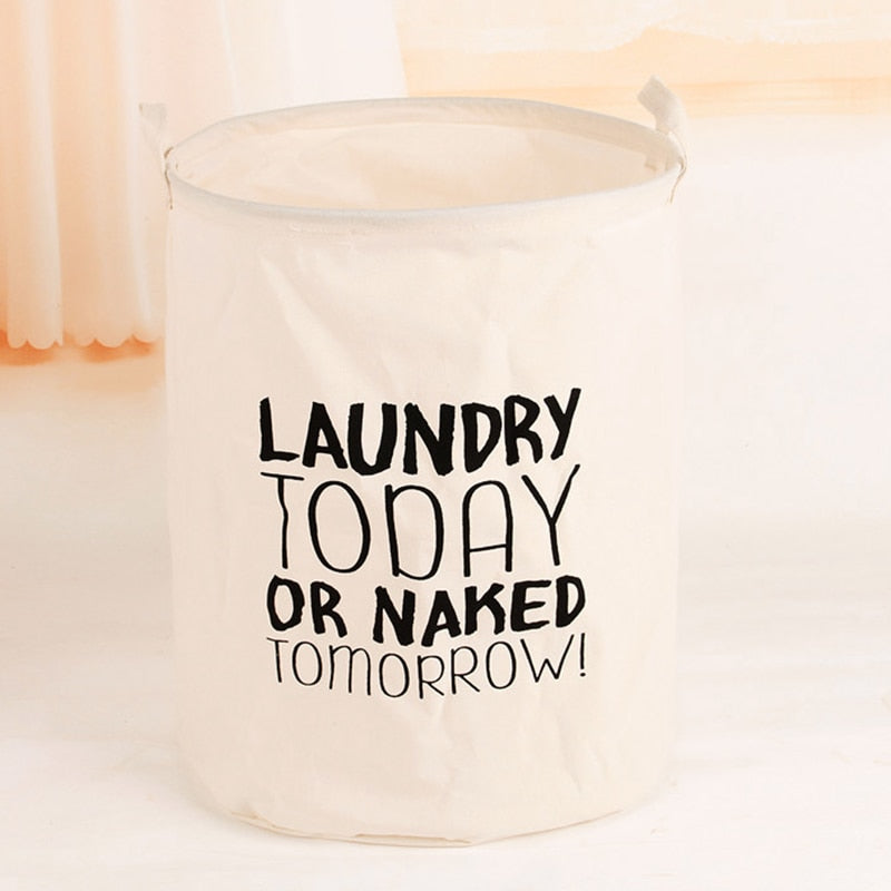 Folding Laundry Clothes Hamper