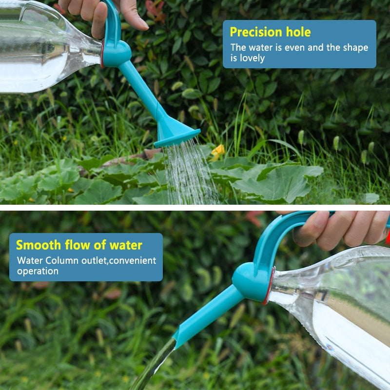 Gardening Plant Watering Handheld dual-purpose water spray Bottle Water Can Top Waterers Shower Seedling Irrigation