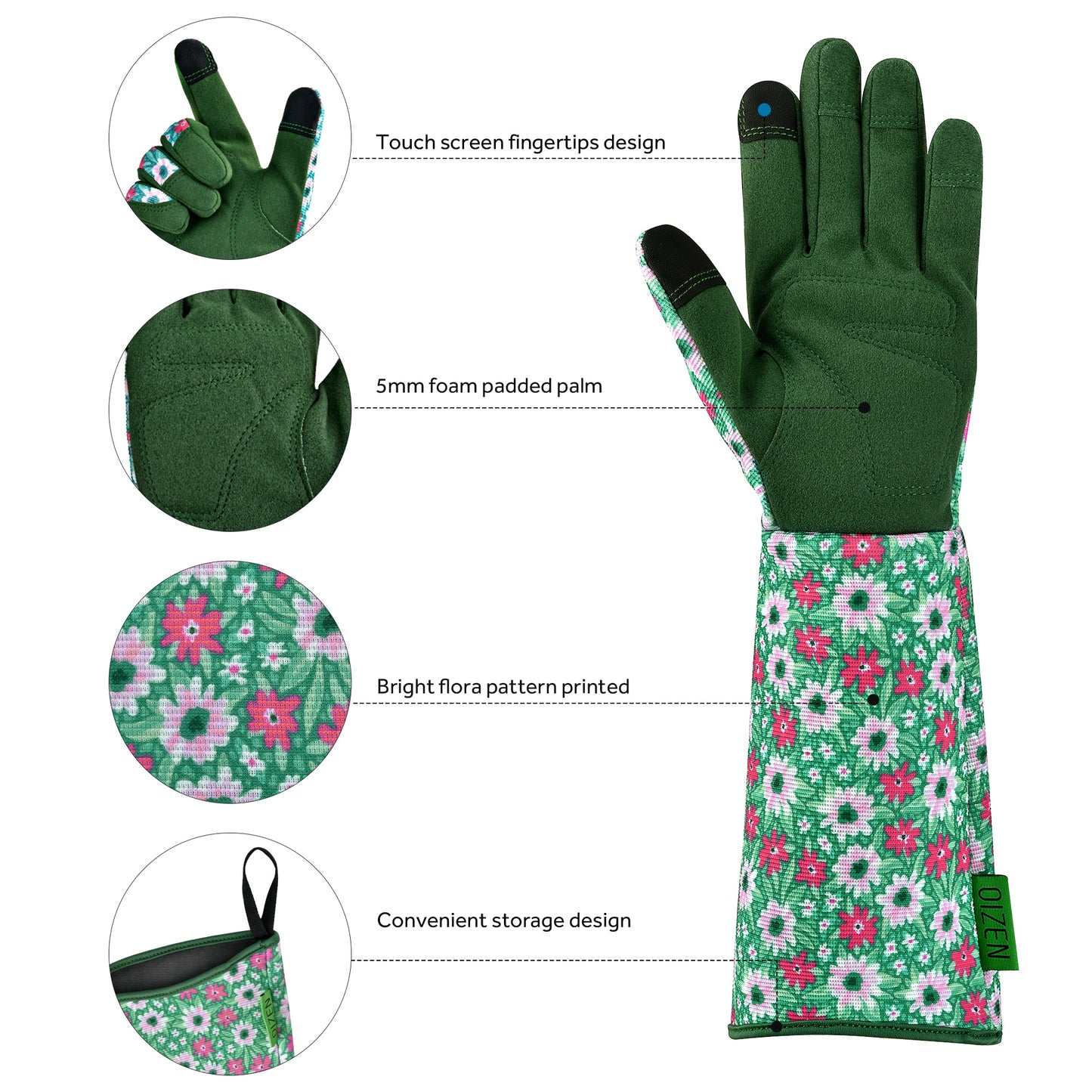 1Pair Gardening Gloves