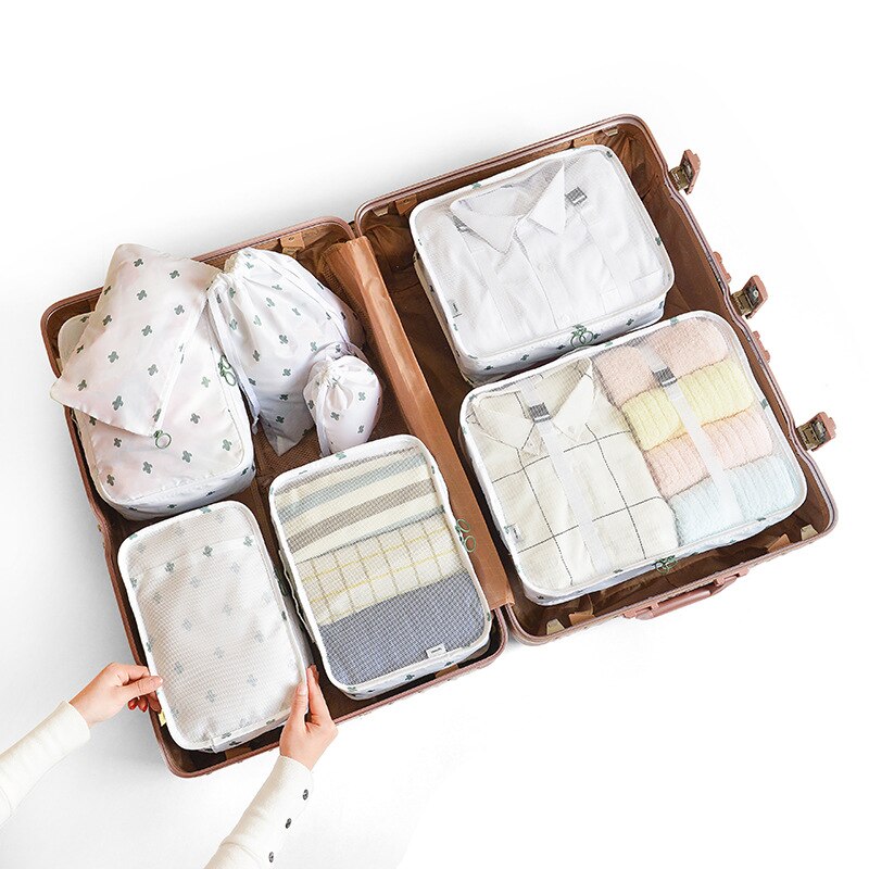 6/7/8 Piece Set Travel Storage Bags