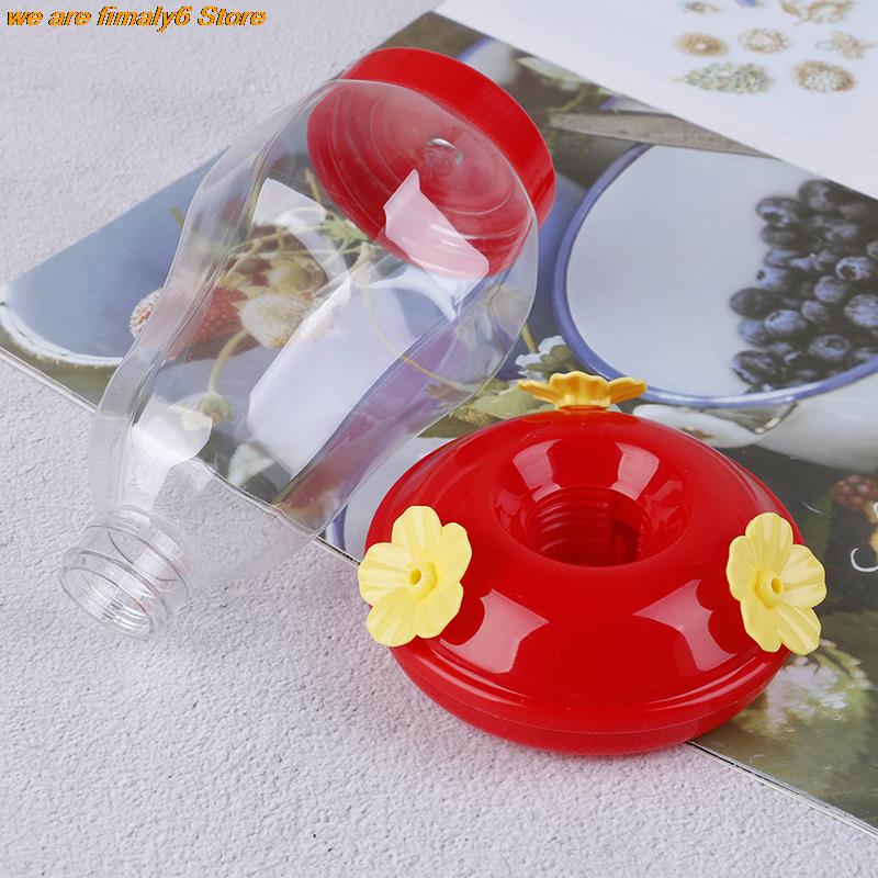 Plastic Bird Water Feeder Bottle - Hanging Hummingbird Feeder