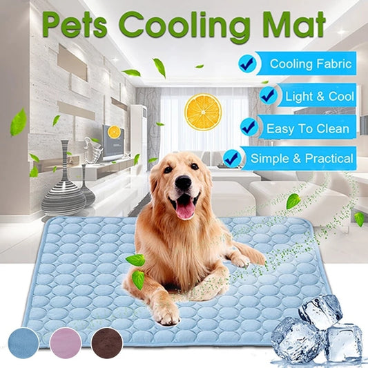 Pet Cooling Mat - Great for Hot Weather