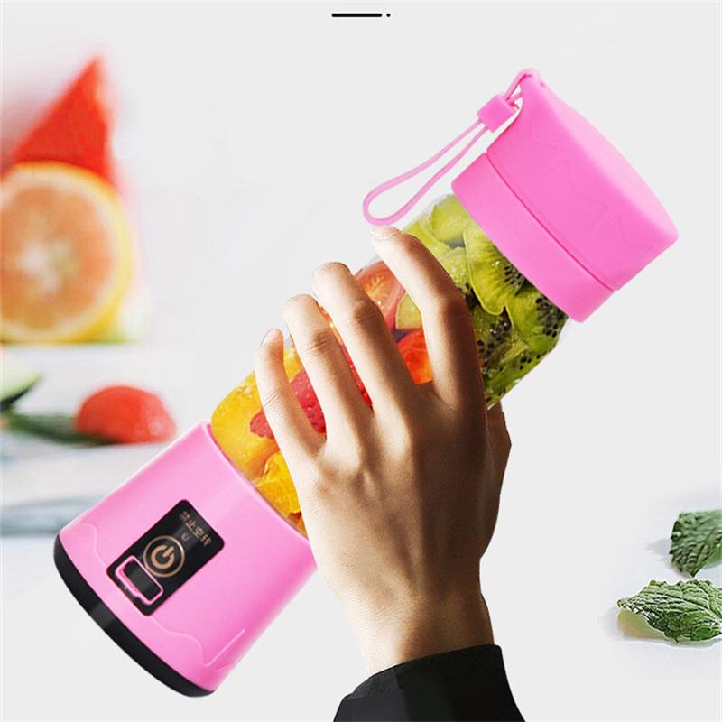 Mini Pink Portable Blender