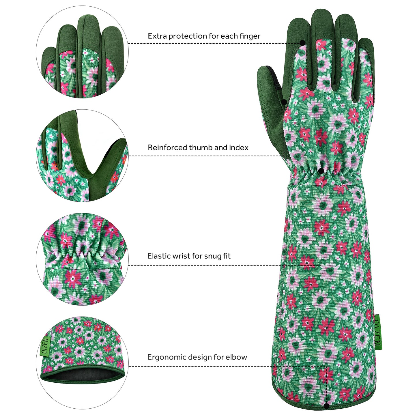 1Pair Gardening Gloves