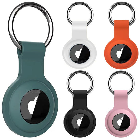 Silicone Airtags Case Keychain Covers