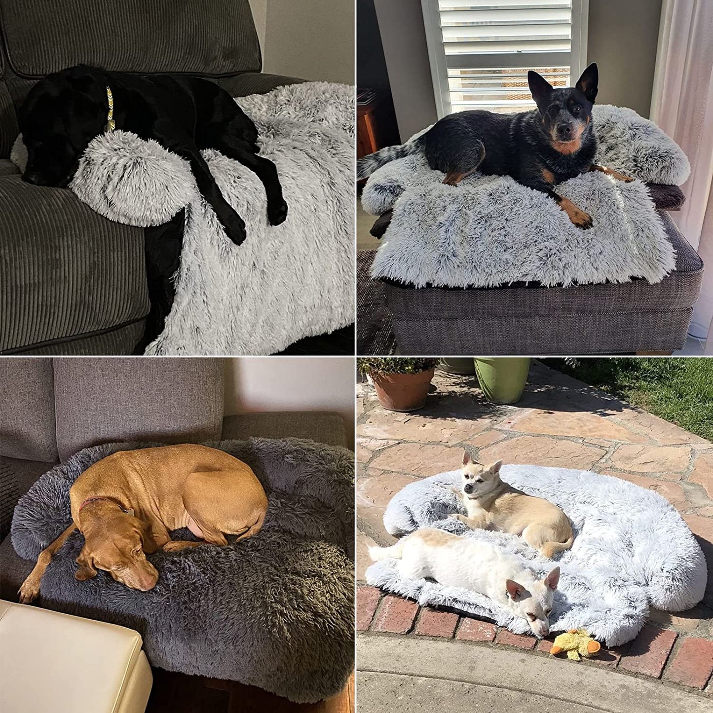 Plush Dog Sofa Bed