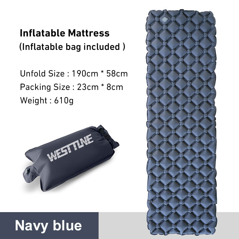 Outdoor Sleeping Pad - Camping Inflatable Mattress