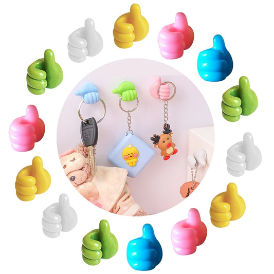 Creative Thumb Hooks Self-Adhesive Clips