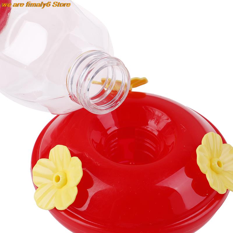 Plastic Bird Water Feeder Bottle - Hanging Hummingbird Feeder