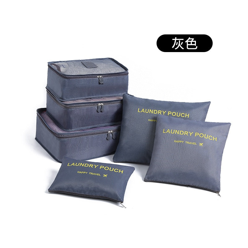 6 PCS Travel Storage Cubes