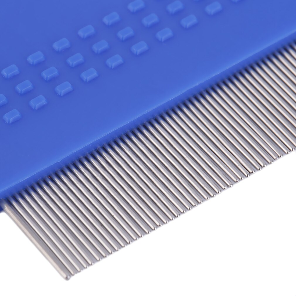 Dog Flea Steel Brush Hair Comb - ABS Stainless Intensive Steel Needle