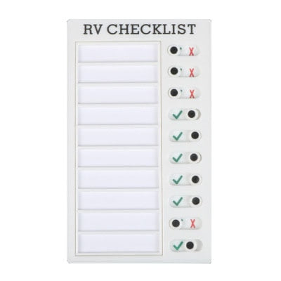 Multi-Purpose Wall Hanging Checklist