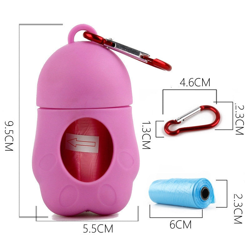 Pet Dog Poop Bag Dispenser Waste Garbage Holder Dispenser