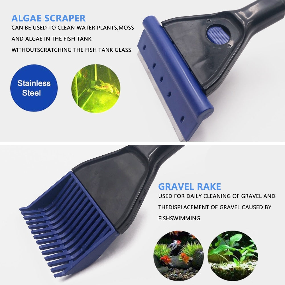 5 in 1 Aquarium Cleaning Tools