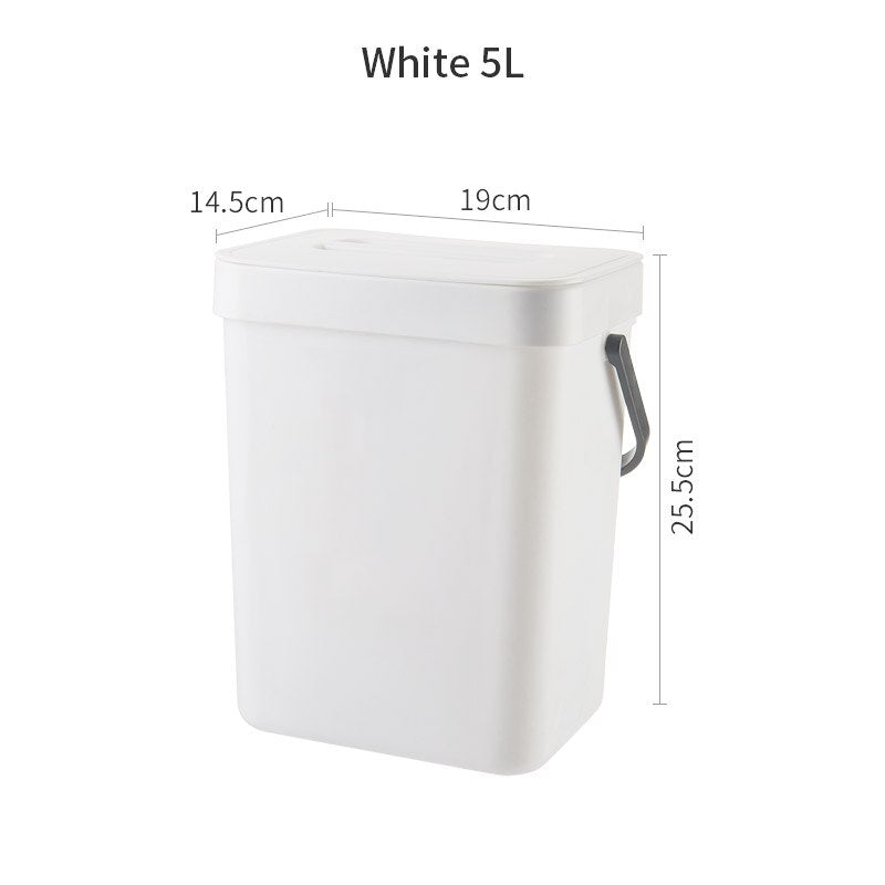 3/5/7L Hanging Trash Can