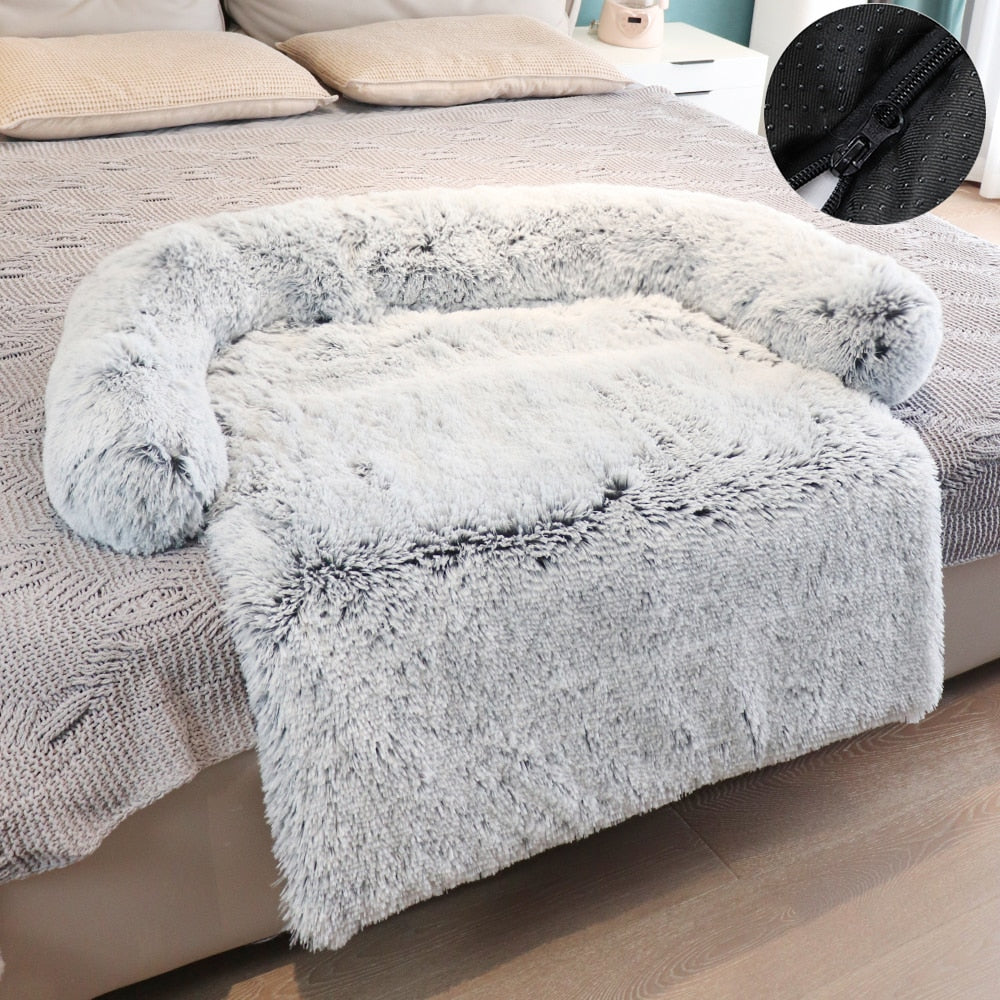 Plush Dog Sofa Bed