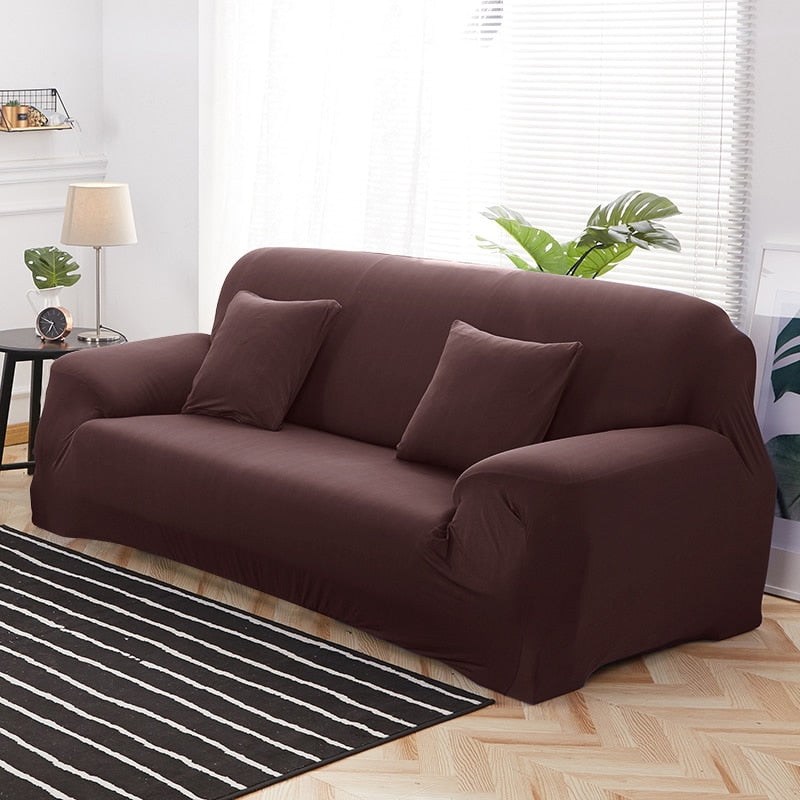 Waterproof Sofa Cover 1/2/3/4 Seater Couch Cover High Stretch Sofa Slipcover Furniture Protector Cover For Living Room All Cover