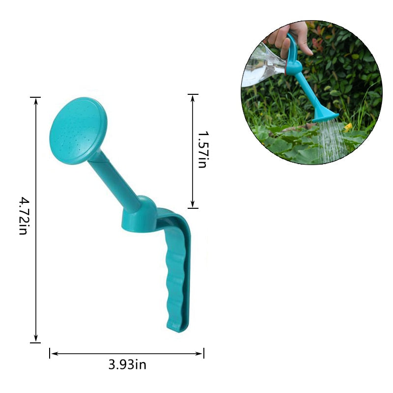 Gardening Plant Watering Handheld dual-purpose water spray Bottle Water Can Top Waterers Shower Seedling Irrigation