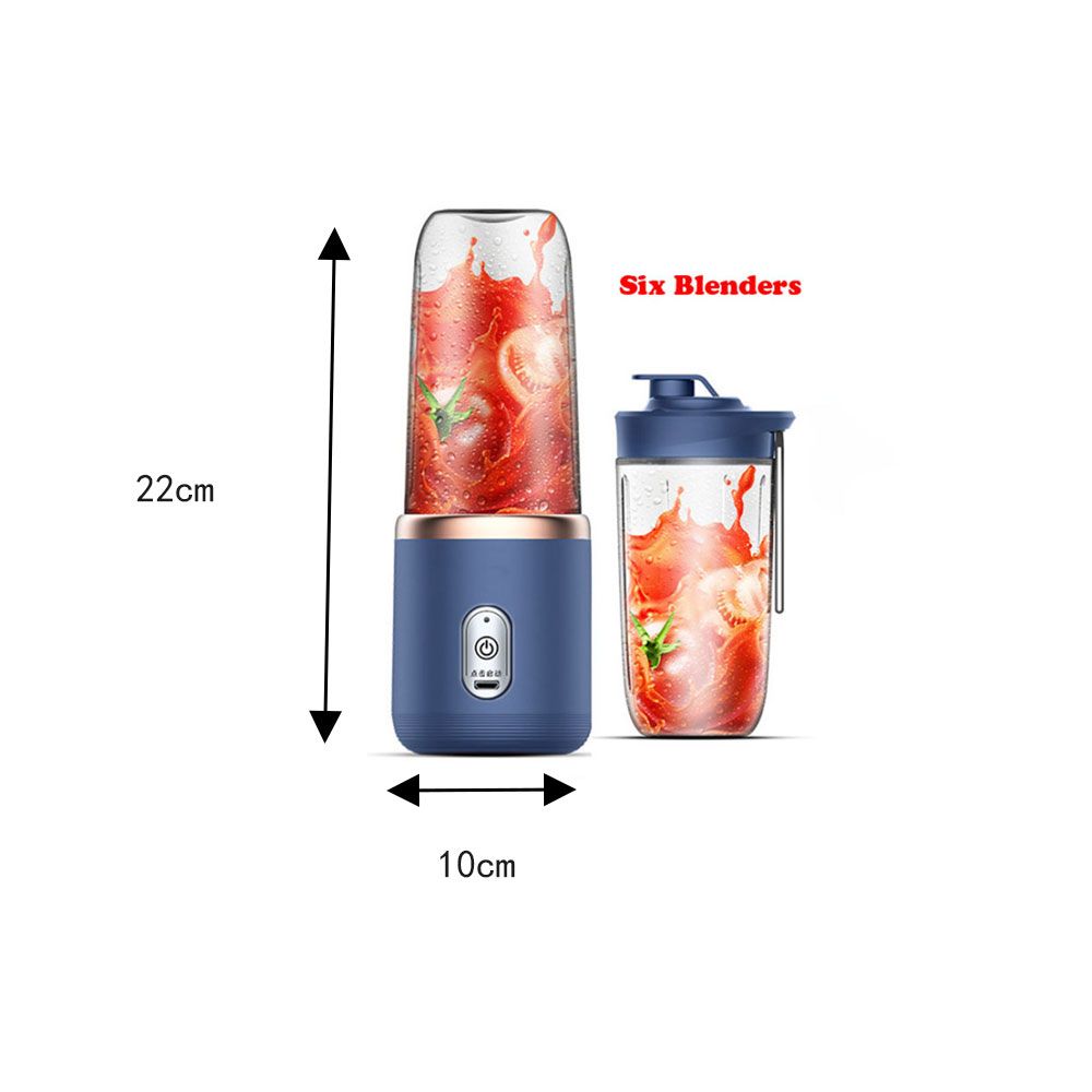 Portable Electric Juicer 400ml - Smoothie Blender